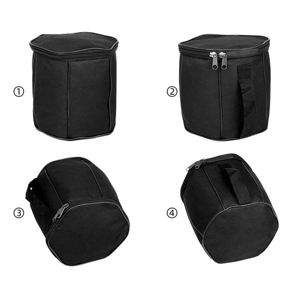 Portátil e elegante preto Concertina Gig Bag Carry Case feito de tecido Oxford Proteja sua Concertina contra arranhões e sujeira