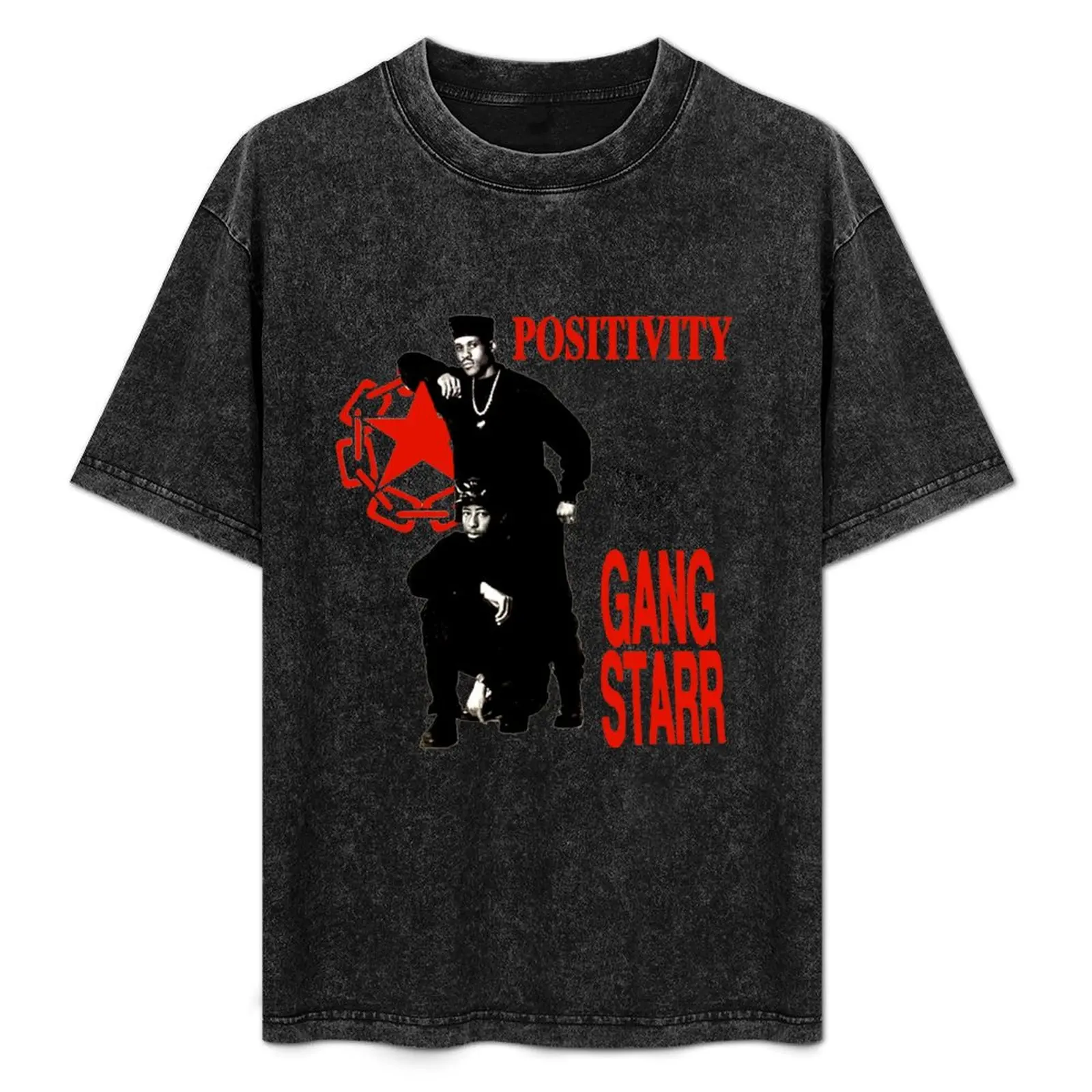 

Positivity - Gangstarr T-Shirt graphic t shirts Louboutins tops funny costumes men clothing
