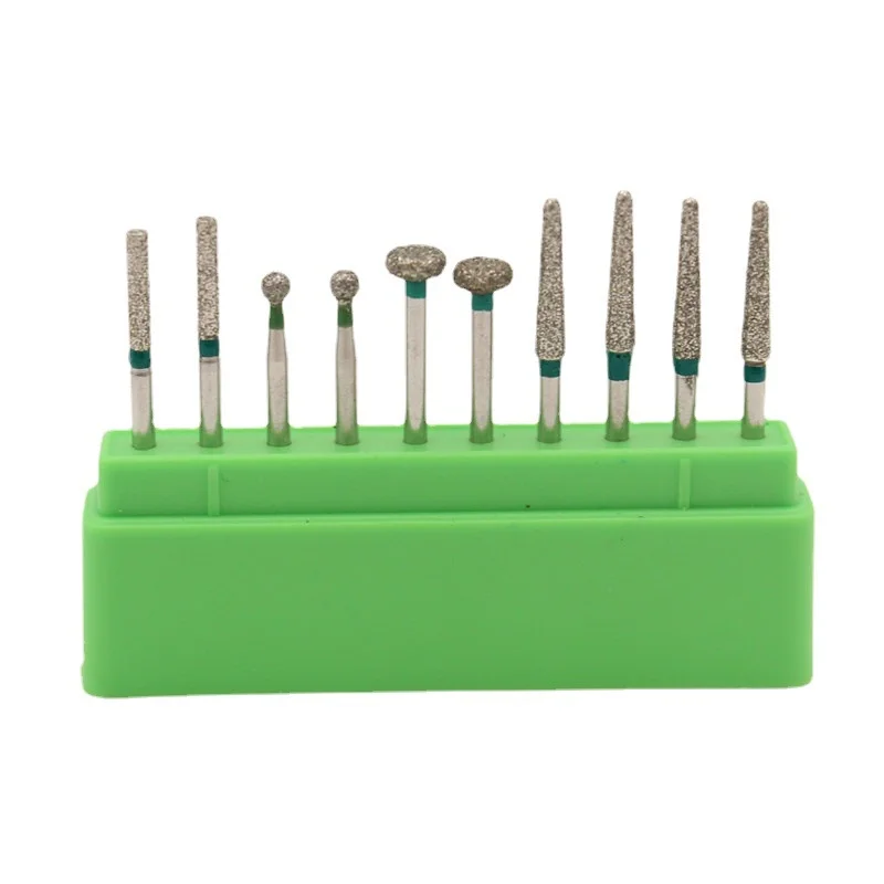 Polimento Dentes Kit  Brocas Diamante Dental Burs Pouco Interproximal Esmaltado Redução Definido Para O Laboratório Alta