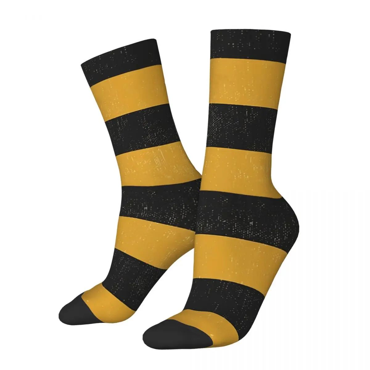 Happy men's Socks – chaussettes Huf Vintage à rayures pour homme, style Harajuku, rétro, Hip Hop, sans couture, avec motif d'équipage, cadeau imprimé