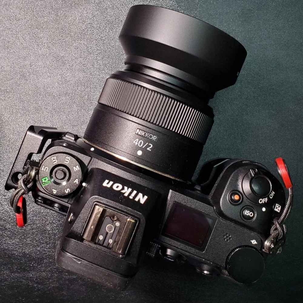 

52mm Round Metal Camera Lens Hood for Nikon Nikkor 40mmf2 Canon FD50mm F1.8 FD50mm F1.4 Hood Lens Cap Replaces Accessories