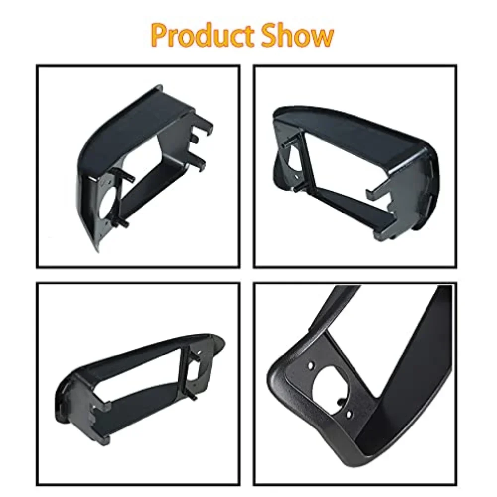Two Left And Right Headlight Housings Replacement Headlight Shell For DS Electric Golf Carts Manufactured From 1993 For ONWARDS