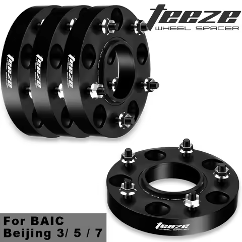 2/4PCS 5x110 67.1 For BAIC Beijing 3 /Beijing 5 /Beijing 7 Flange Plate T6-7075 Wheel Spacers Aluminum Alloy Hub widened Adapter