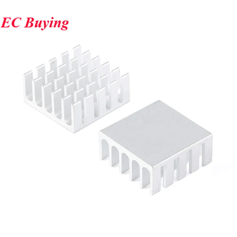 5 sztuk/1 sztuk 22*22*10mm radiator płetwa chłodząca chłodnica aluminiowa chłodnica radiator dla tranzystora PBC IC Chip moduł LED 22x22x10mm