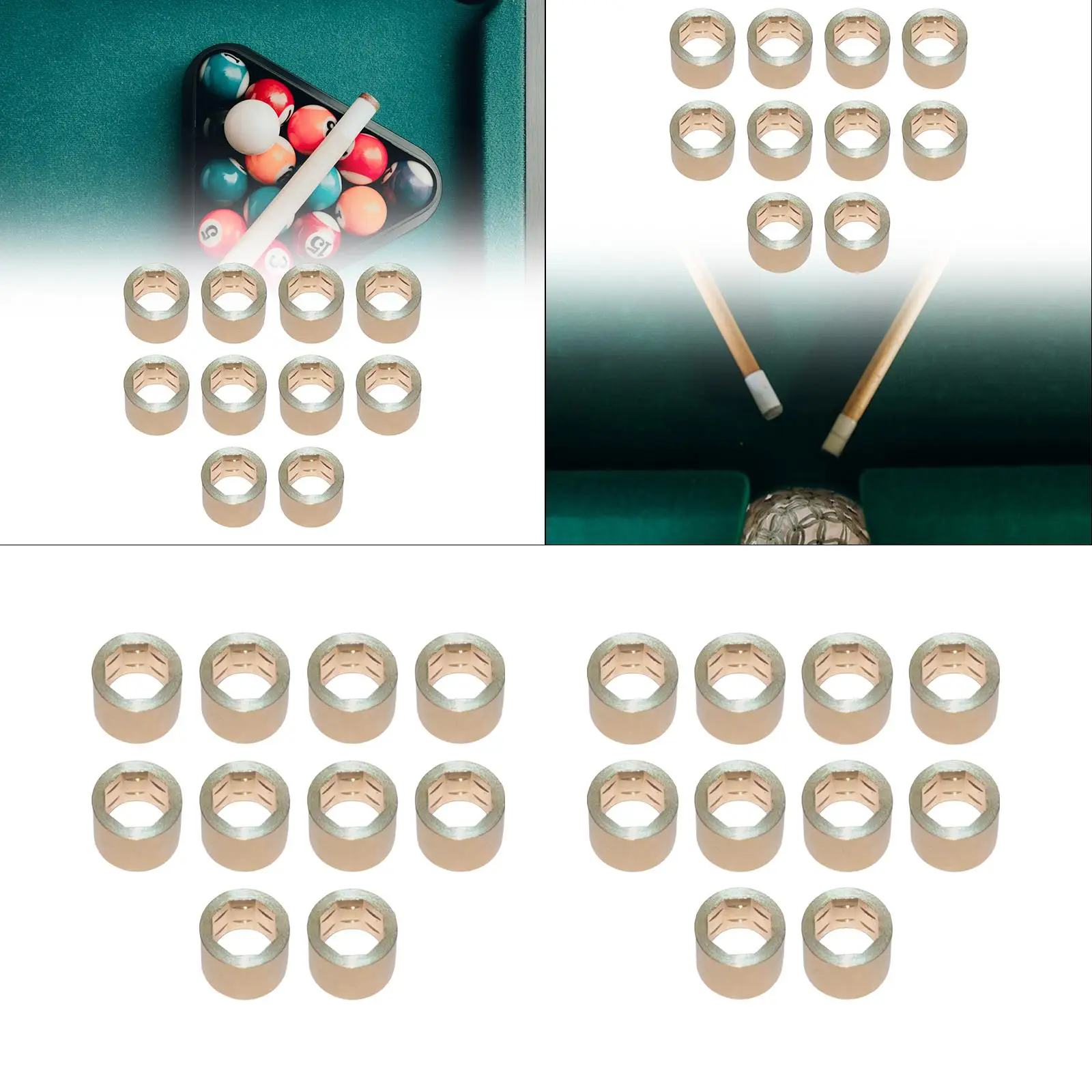 

10 шт. наконечник для бильярдного кия, металлический наконечник для бильярдного кия, наконечник для бильярда