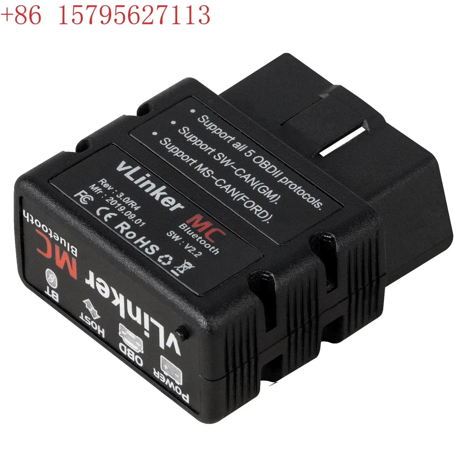 VLINKER MC Bluetooth/WIFI V2.2 version OBD2 car fault diagnosis instrument