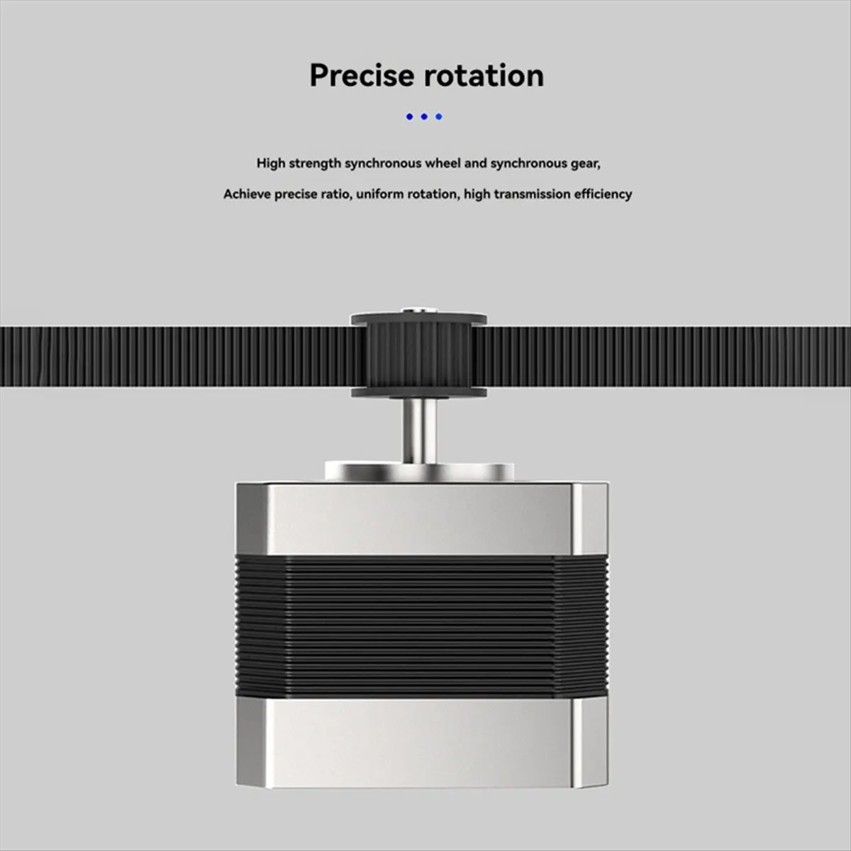 

(B63C) Шаговый двигатель оси X 42-34 с синхронной шестерней 2GT для 3D-принтеров Ender-3, CR10, Ender-5, CR-6 SE, CR-X
