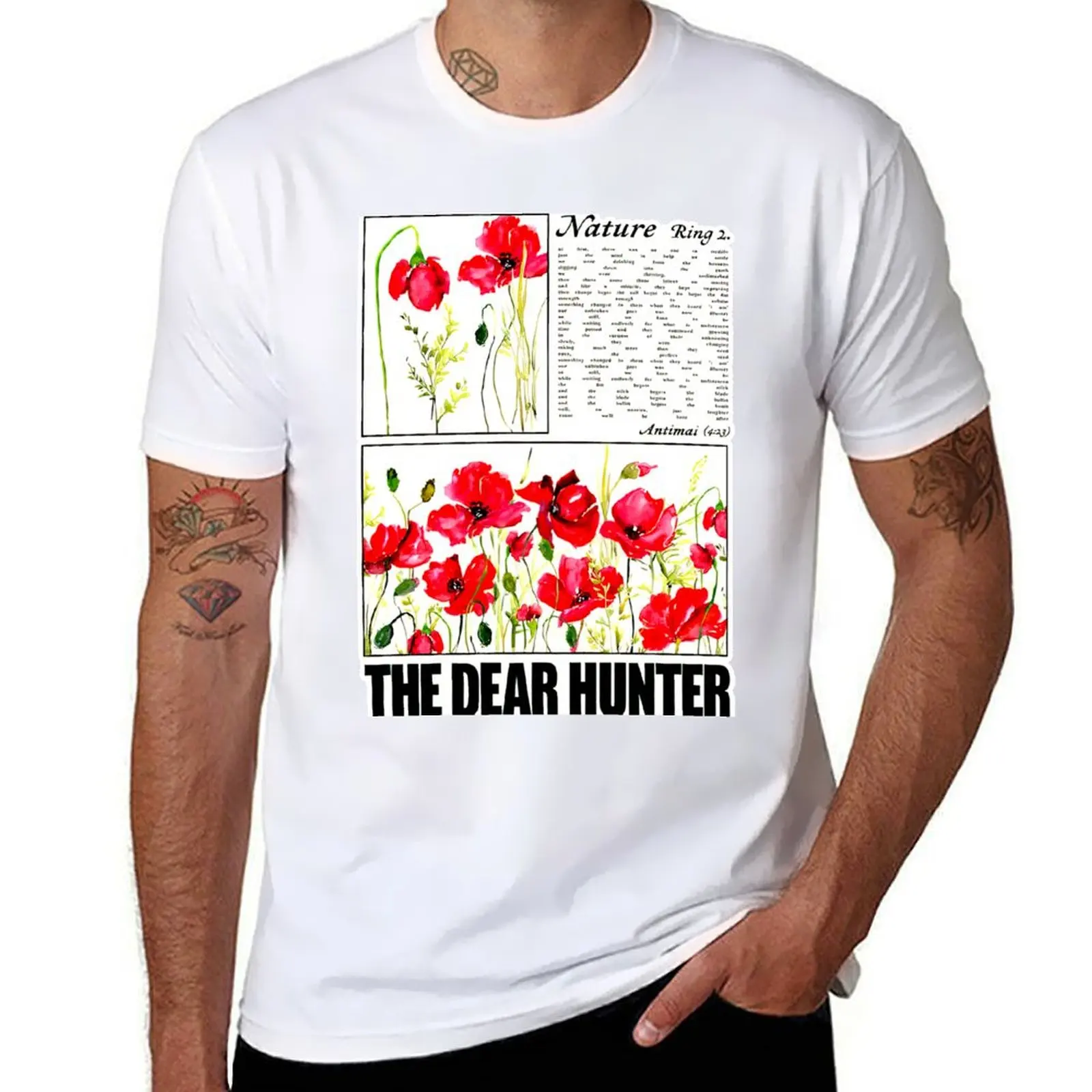 

red flower nature T-Shirt t shirt custom print t shirt personalised