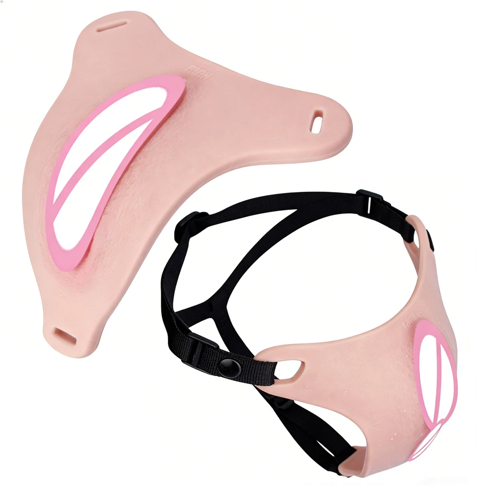 ANOSX Imitation Vagina Pants Silicone Chastity Cage Urethral Hole Silicone Chastity Cage Insertable Realistic Clitoris With Belt