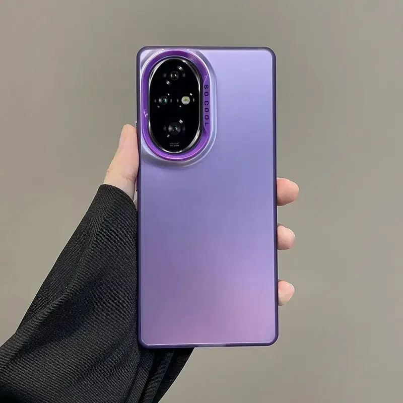 Чехол для Honor 200 Pro, чехол для телефона Honor 200 lite, чехол для Honor 200 200 lite, роскошный матовый чехол с металлической кожей Aurora