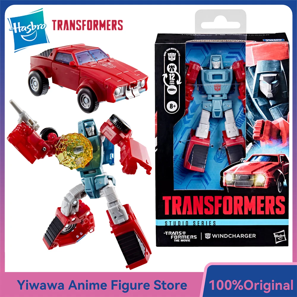NUOVO originale Hasbro Transformers Studio Series Windcharger (SS86 Il film) 11 cm Deluxe Class Action Anime Model Figure Toys