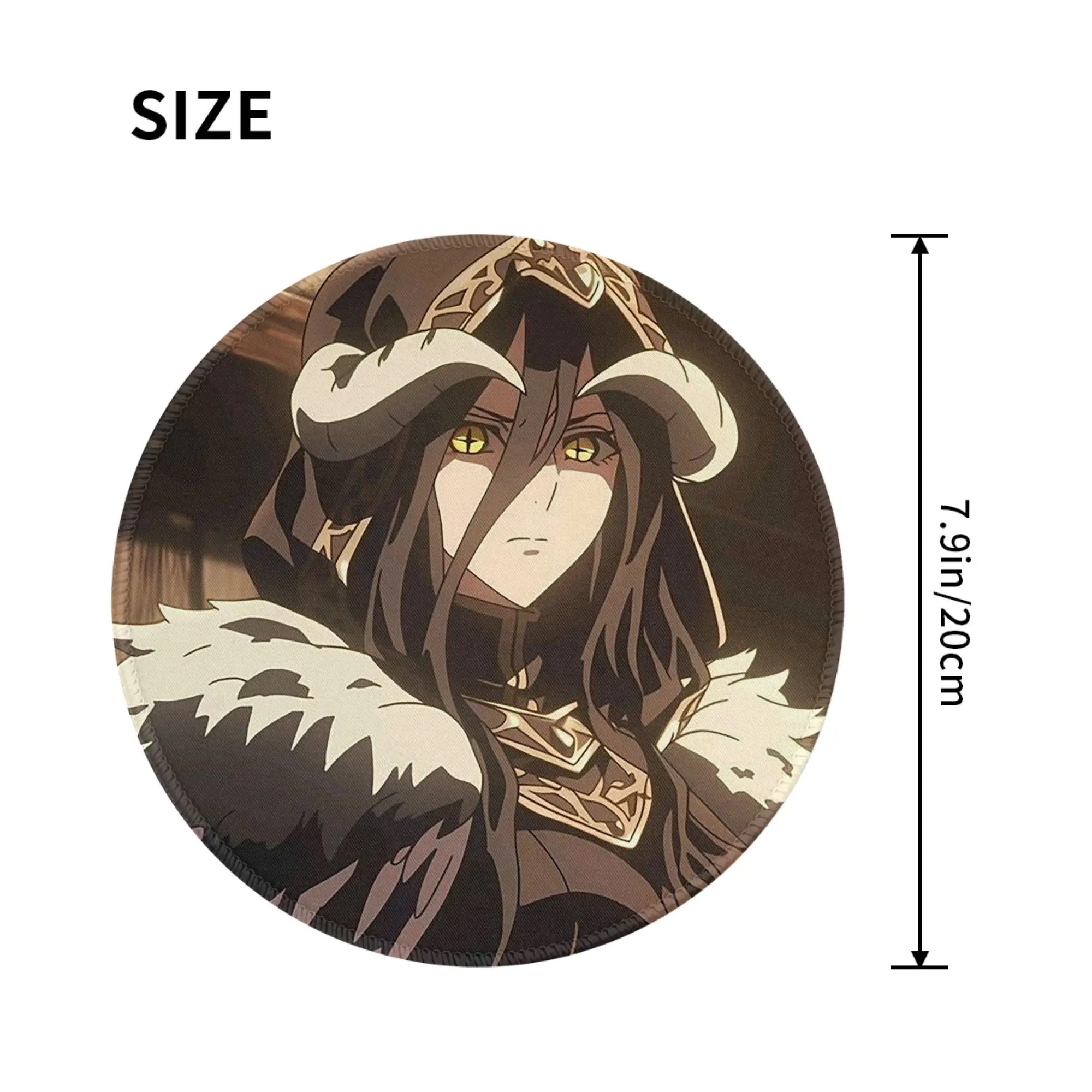 Adventure Anime Albedo Overlord Mouse Pad Computer Keyboard Mouse Mat Gamer PC Laptop Desk Mat Office Accessories Table Mats