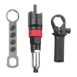 Comfortable Grip Automatic Riveting Tool Cordless Riveting Tool Non-slip Grip Easy Installation Forged Steel Head