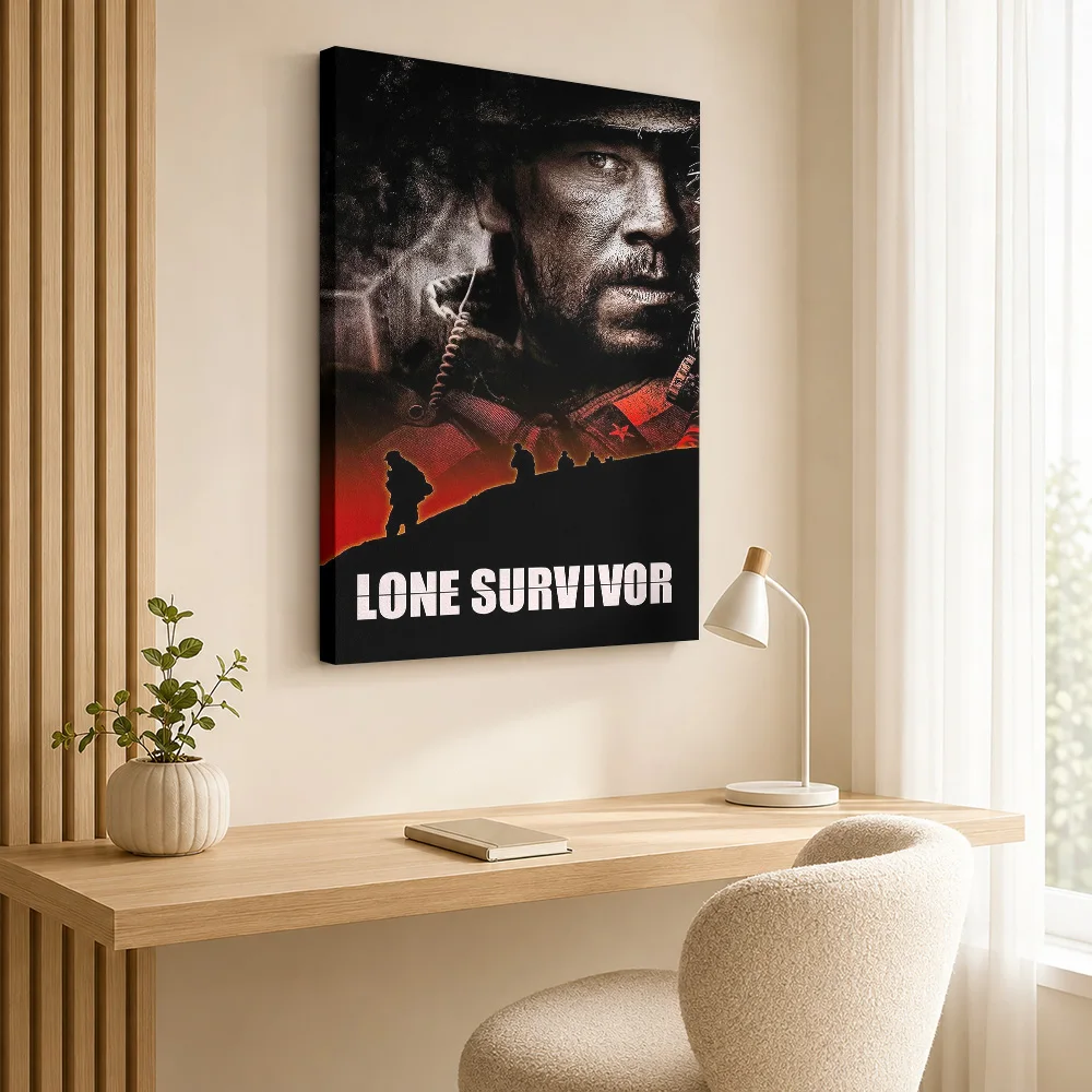 Lone Survivor Movie Canvas Poster Personalized Vintage Movie Wall Paintings Decoration for Bedroom Ready to Hang Gift for Fans