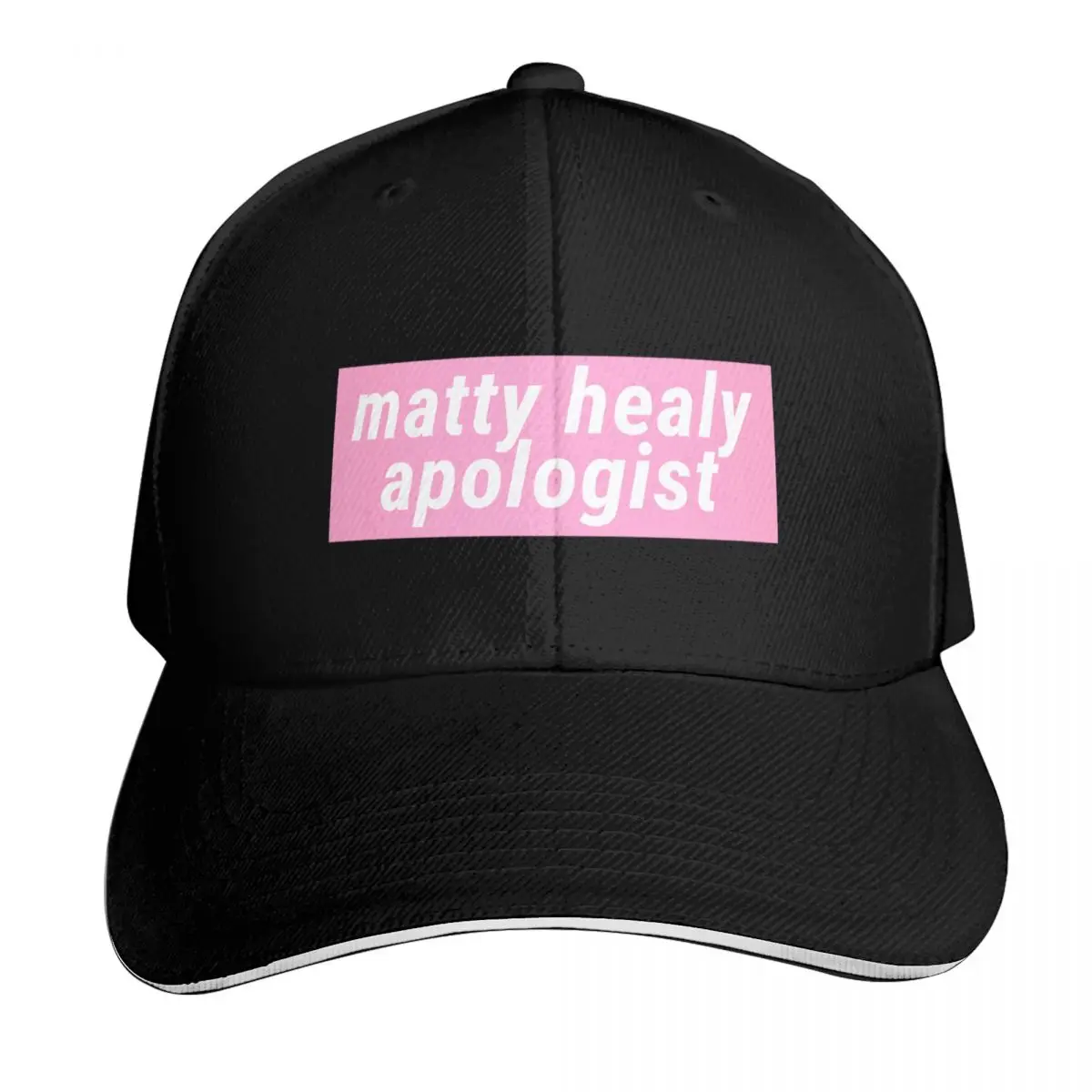 Matty Healy apologist Baseball Cap Six Panel Structured Crown Sun Protection UPF 50+ Breathable Mesh Back