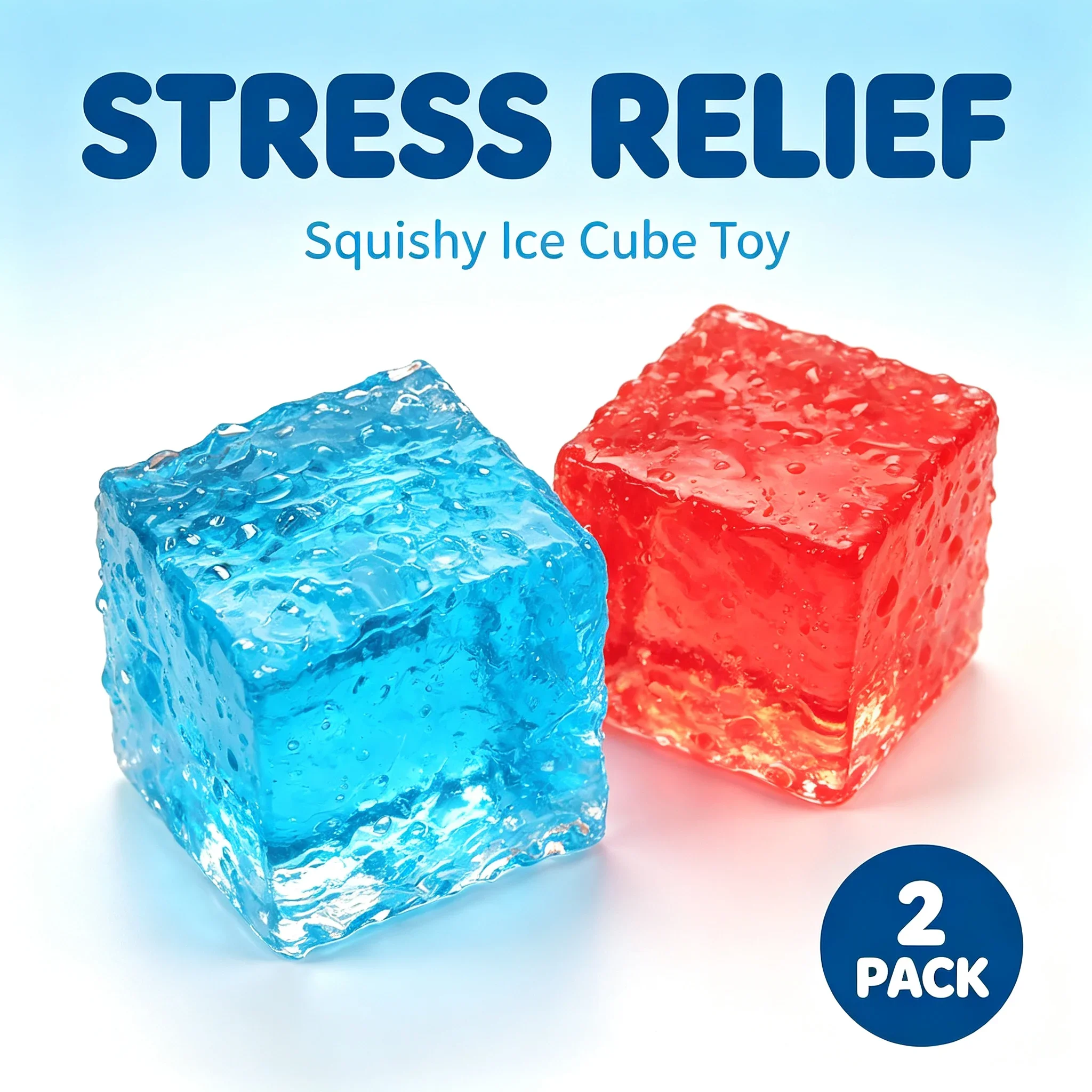 2 packs of the latest soft honeycomb gem squares, squeeze toys, maltose gel slow rebound, suitable for office desktop toys, sensory toys, birthday gifts, holiday gifts, Christmas gifts squishy/Squeeze