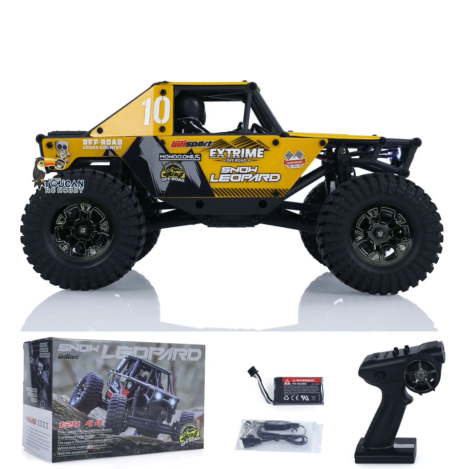 

UdiRC UCX2405PRO масштаб 1/24 4X4 RC Rock Crawler бесщеточный двигатель ESC дистанционное управление внедорожник RTR автомобиль