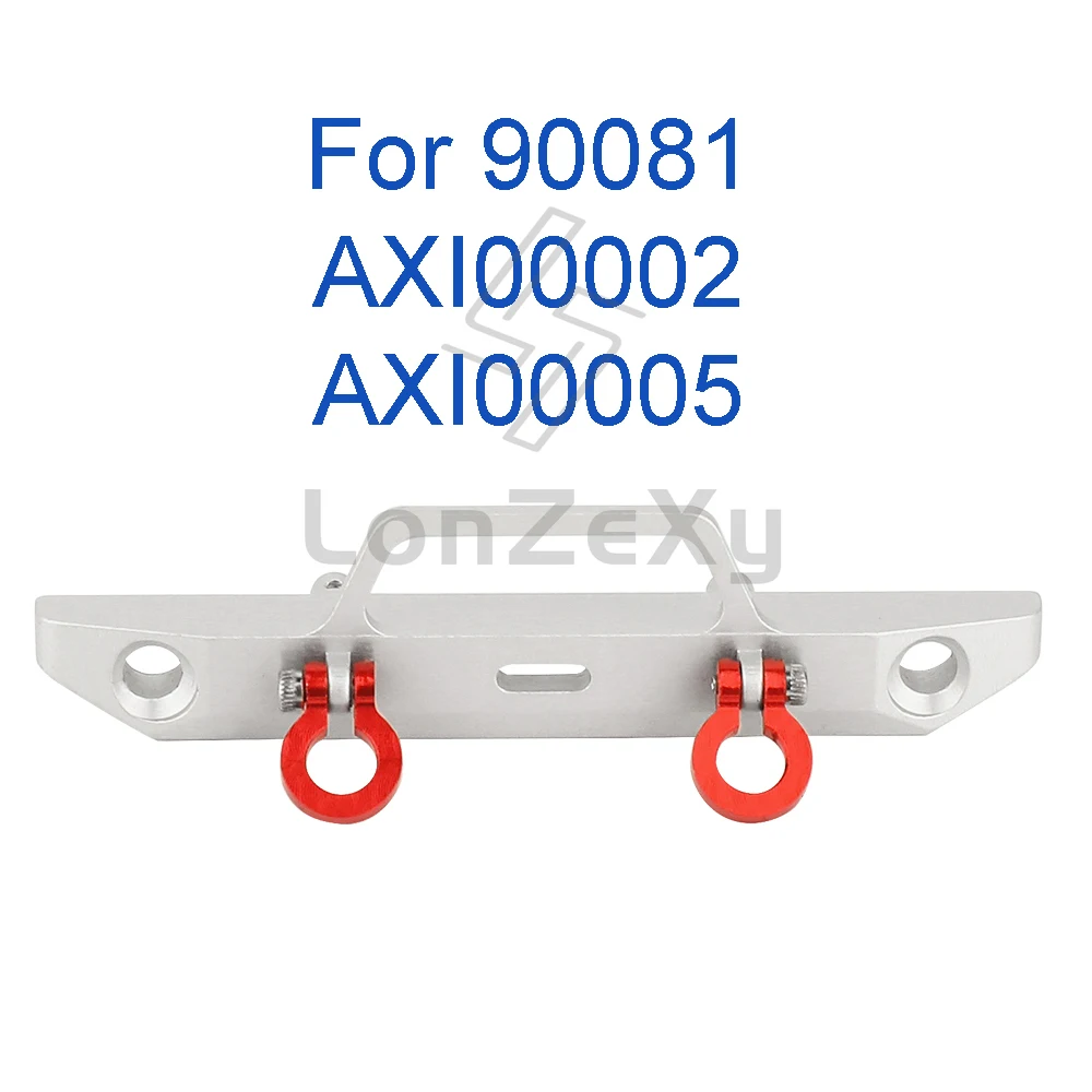 Aluminum Alloy Front Rear Bumper for Axial SCX24 90081 C10 AXI00002 AXI00005 AXI00006 1/24 RC Crawler Car Metal Upgrade Parts