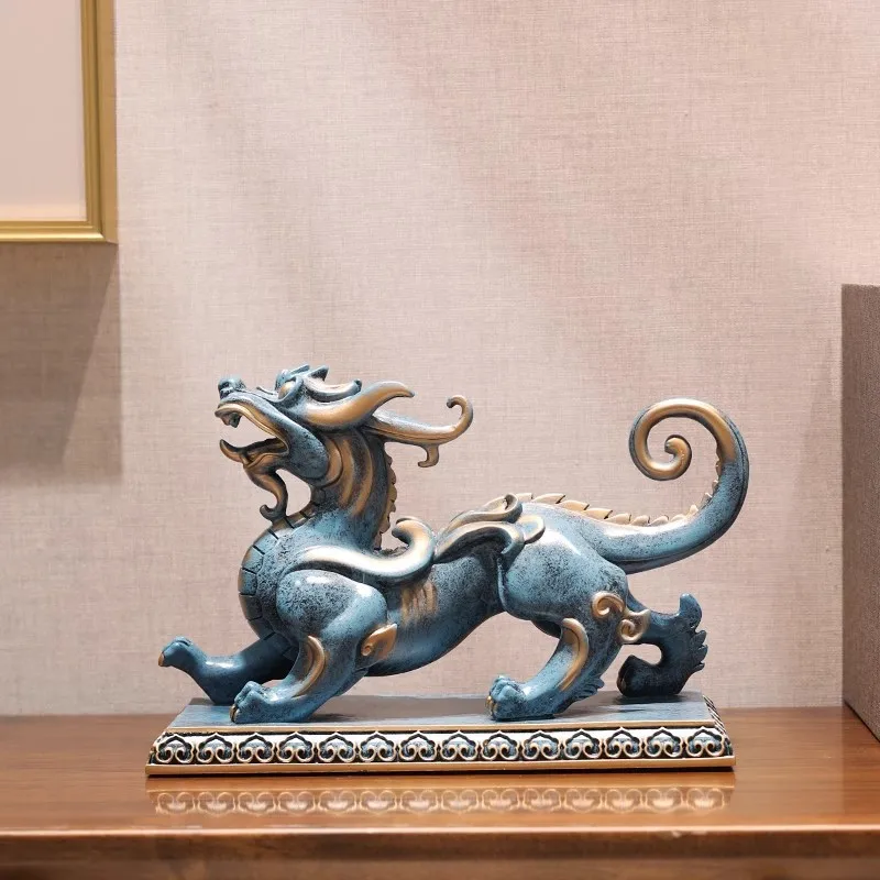 Pixiu lucky home office desktop decoration home handicrafts opening ornament wine cabinet decoration process decoration