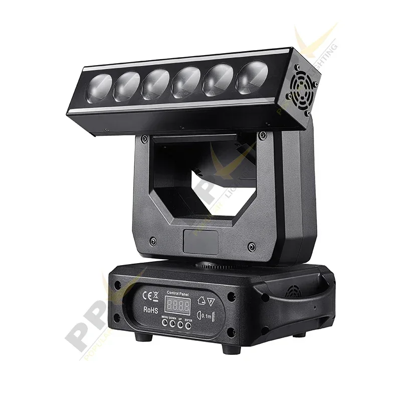 Infinity Rotation 6*20W RGBW LED Moving Head Beam Bar Light Stage Lights for DJ Disco Party Dance Club