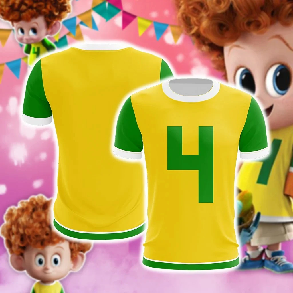 تي شيرت ديزني فندق ترانسيلفانيا دينيس جوناثان كوسبلاي للأولاد والبنات تي شيرت قابل للتنفس سريع الجفاف وخفيف الوزن مقاس كبير #1