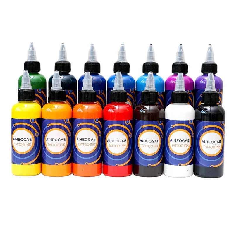 

90ml Body Painting Tattoo Ink Permanent Makeup Coloring pigment Eyebrows Eyeliner Tattoo Paint Body Tattoo Ink