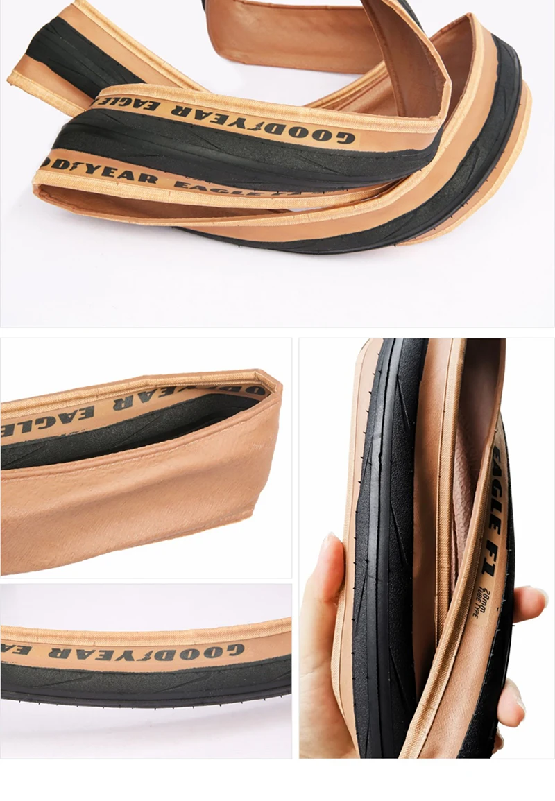 Goodyear Eagle F1 Rennrad Reifen Tubeless/Schlauch 700x25/28/30/32C Fahrrad Faltbare Anti-punktion Kies Reifen Radfahren Teile – Detail 12
