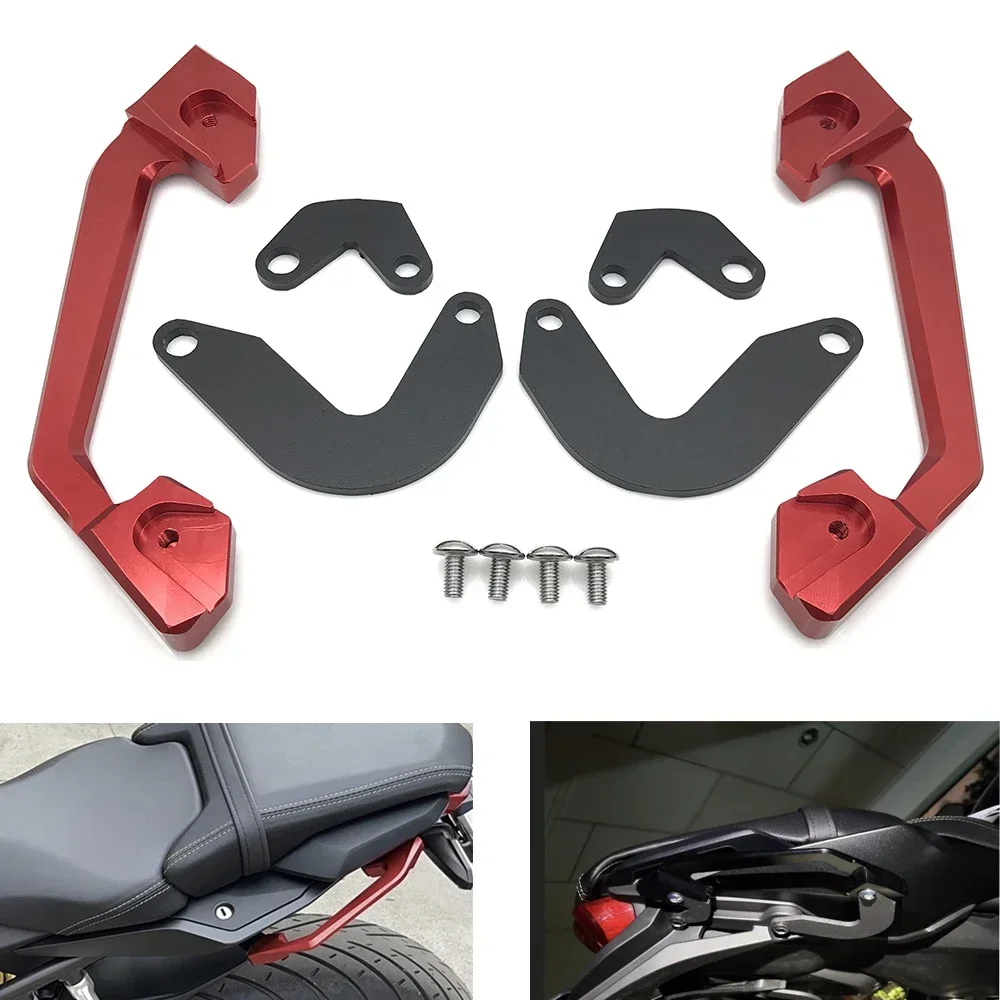 For HONDA CB650R CBR650R CB CBR 650R 2019-2020 Motorcycle CNC Aluminum Rear Grab Bars Seat Pillion Passenger Rail Handle Armrest