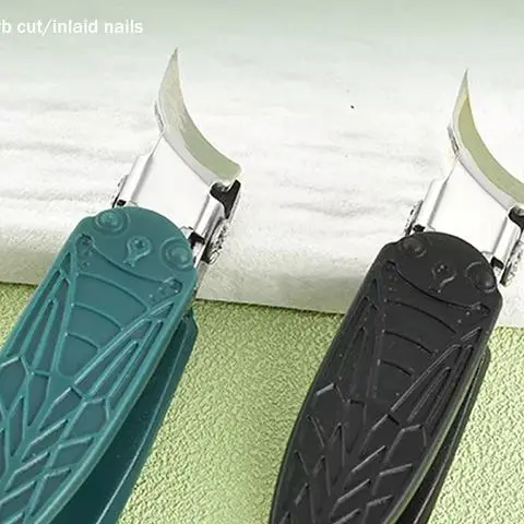 Profesjonalny środek przeciwrozpryskowy 25 °   Obcinacz do paznokci z ukośnym ostrzem, wysokiej jakości obcinacz do paznokci w kształcie orlej dzioby, skośny obcinacz do paznokci u stóp do pielęgnacji wrastających paznokci.