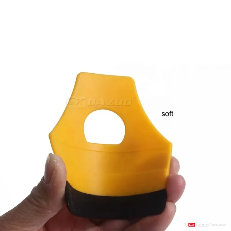 5 Pcs/Lot 9.5*9.6CM Car Decoration Wall Paper Vinyl Wrap Installation Tools Vinyl Wrapping Felt Tip Squeegee