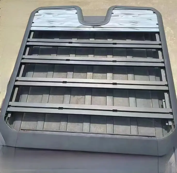 

HW 4X4 Offroad 4x4 Car Accessories Aluminum Roof Luggage 4 Doors Roof Rack for Wrangler JL 2018+ 1.5m