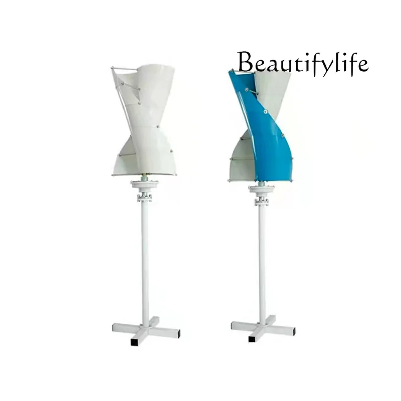 

100-600W spiral wind-solar hybrid wind turbine, breeze start spiral wind turbine