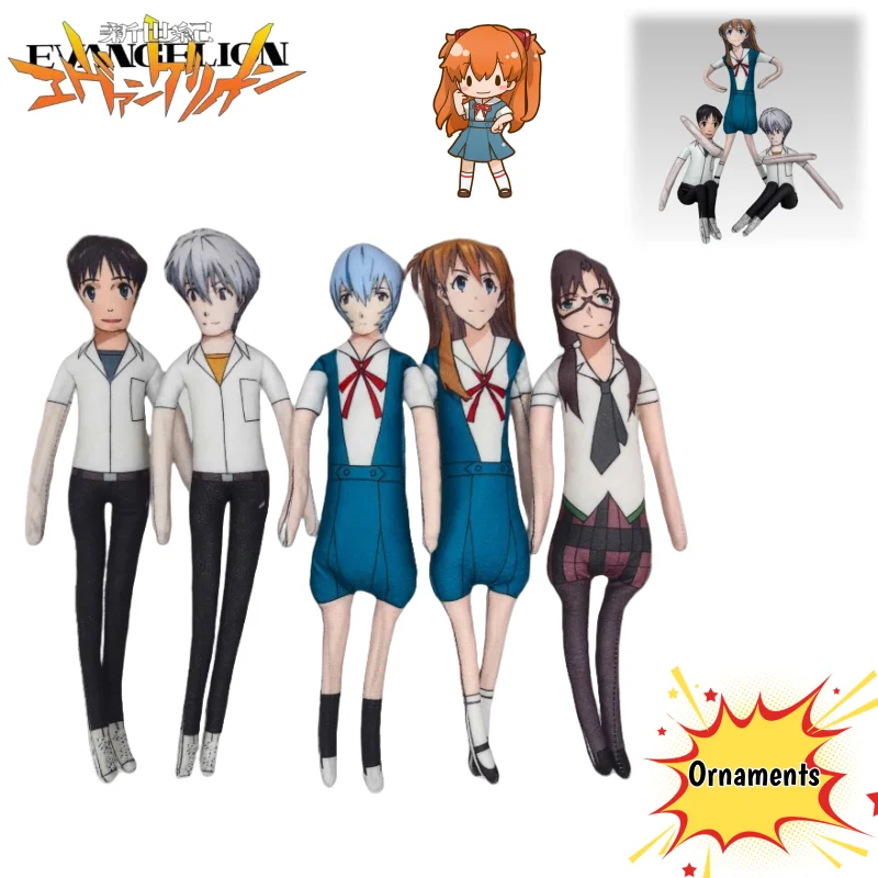 

New Century Evangelion Ayanami Rei Ikari Shinji Creative Funny Anime Peripheral Ornament Decoration Statement Cartoon Ornament