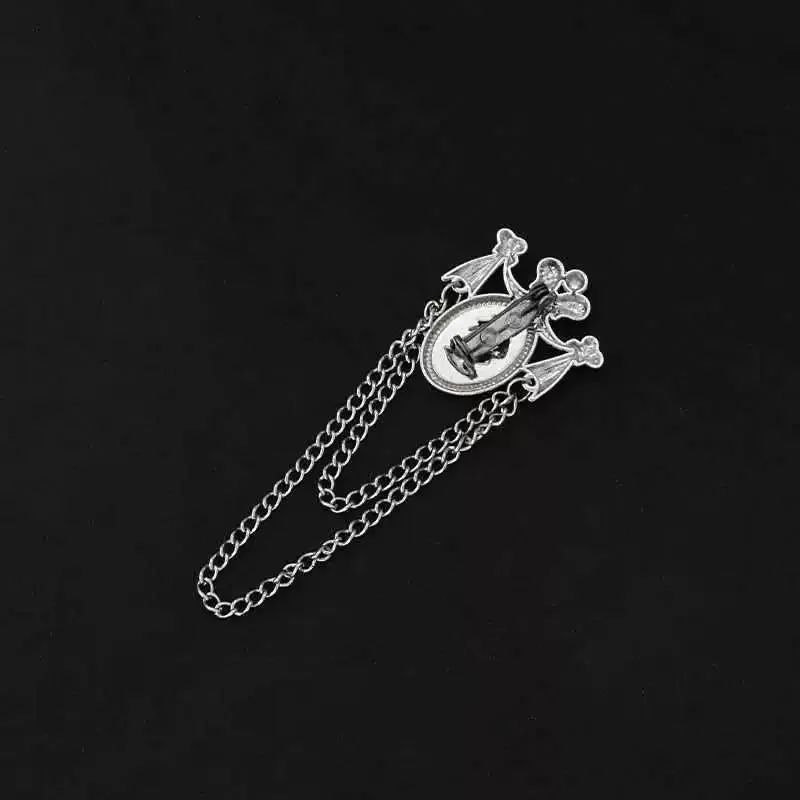 خمر الباروك نمط الجمال مقلاع سلسلة بروش الراقية المرأة زهرة دبوس المتخصصة تصميم الملحقات الغربية-2 #4