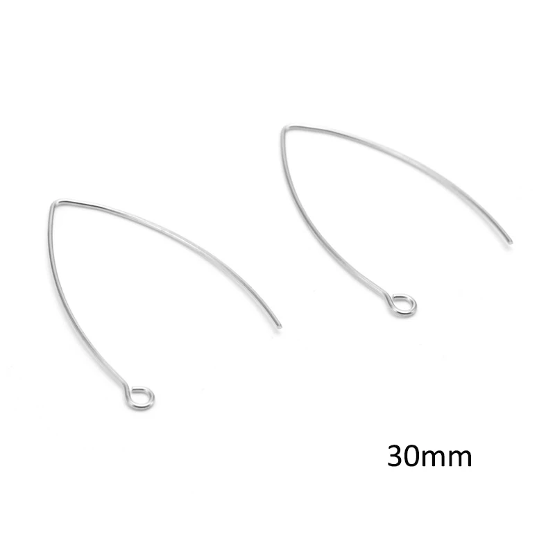 20pcs Stainless Steel Earwire Hooks for DIY Jewellery Making