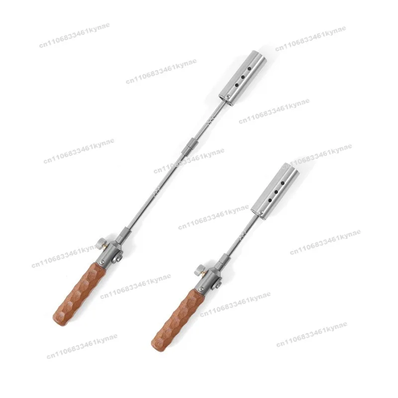 Portable Detachable Spray Gun for Outdoor Household Stainless Steel Braised Pig Hair Grill Camping BBQ Point Charcoal Spray Gun