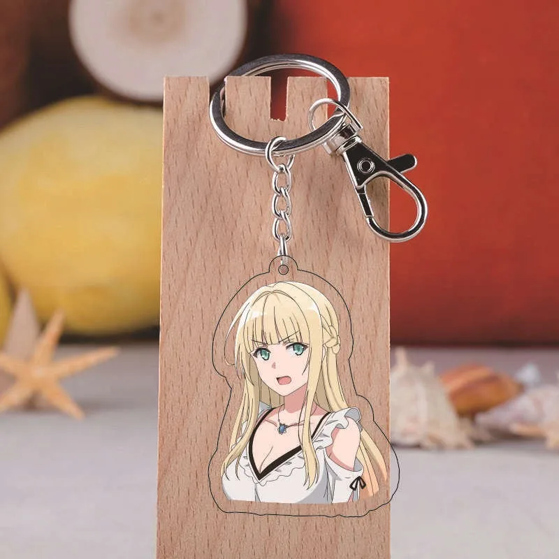 Kunizuka Kunihiko Shiesta Nagaki Nagi Popular Anime Two-dimensional Peripheral Transparent Acrylic Keychain Backpack Pendant