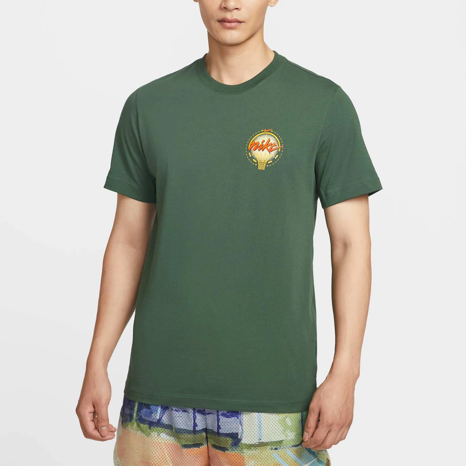 

Оригинальная мужская повседневная дышащая футболка Nike TEE OC MOTO 2 с коротким рукавом IB4331-323