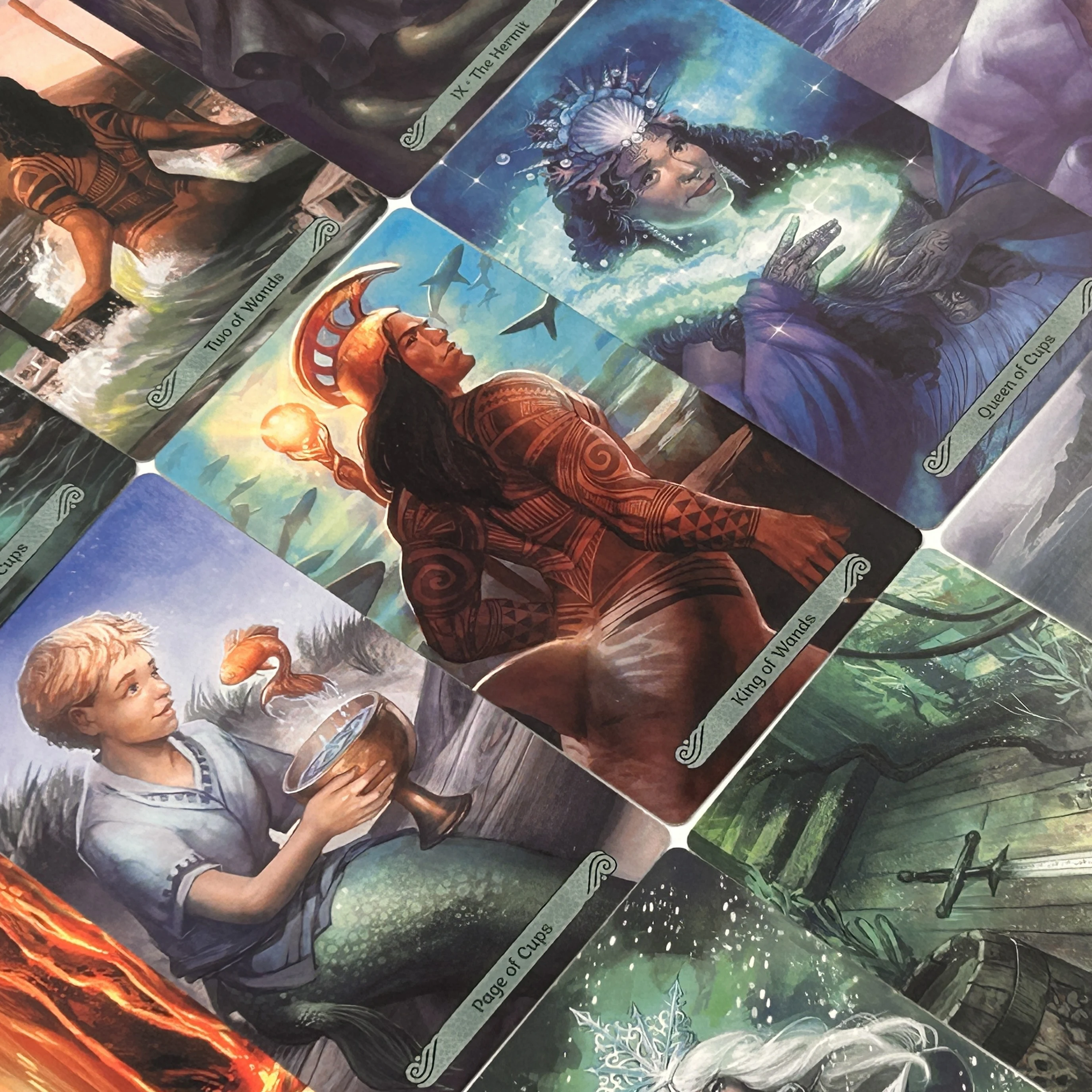 

Mermaid tarot deck ,Vintage board and card games, the best-selling product, essential for entertainment.