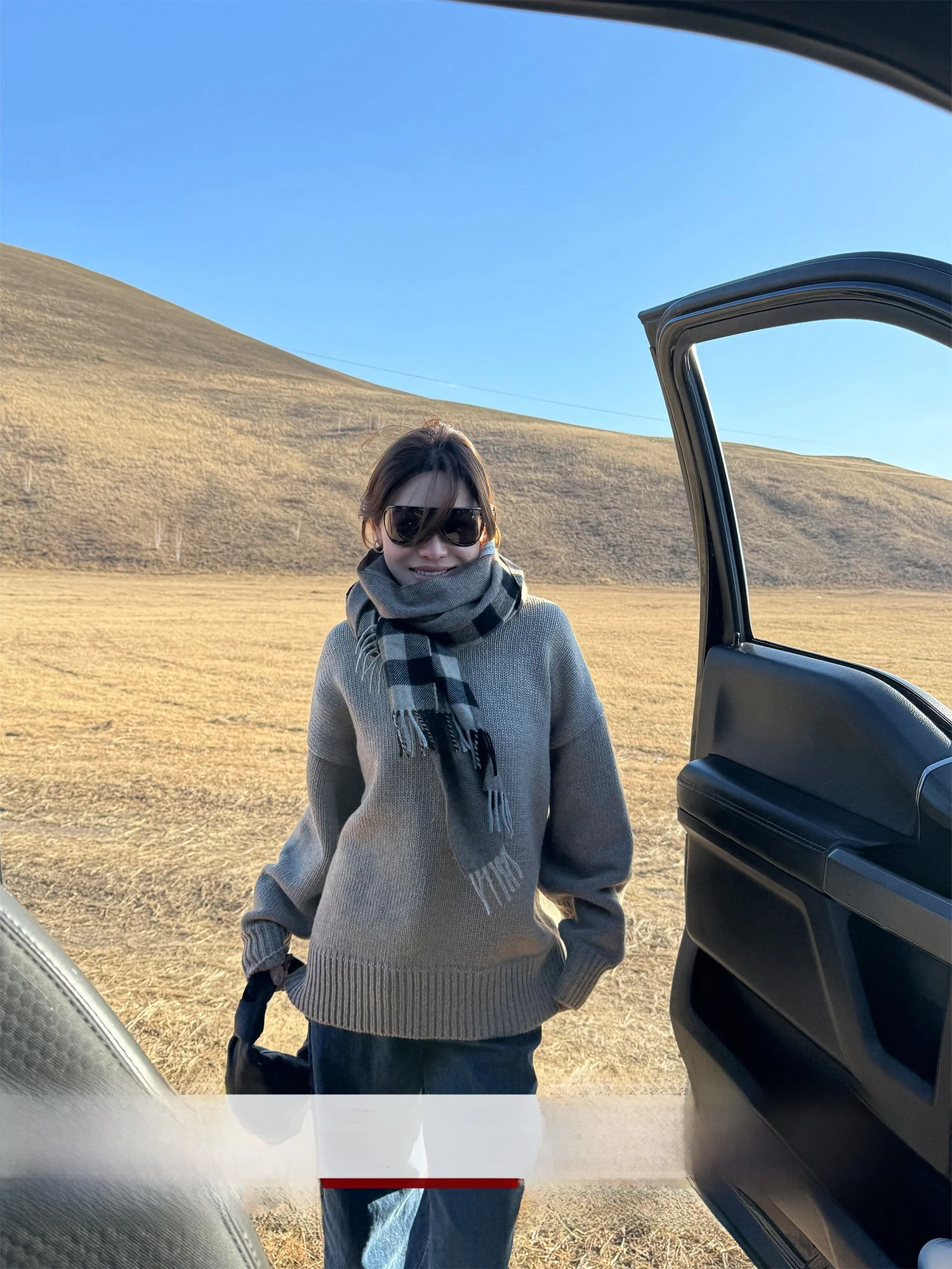 

Women's Woolen Sweater Casual Loose Fit Outerwear Comfortable Knitted Long Sve round Ne Warm Thermal Autumn Winter Top