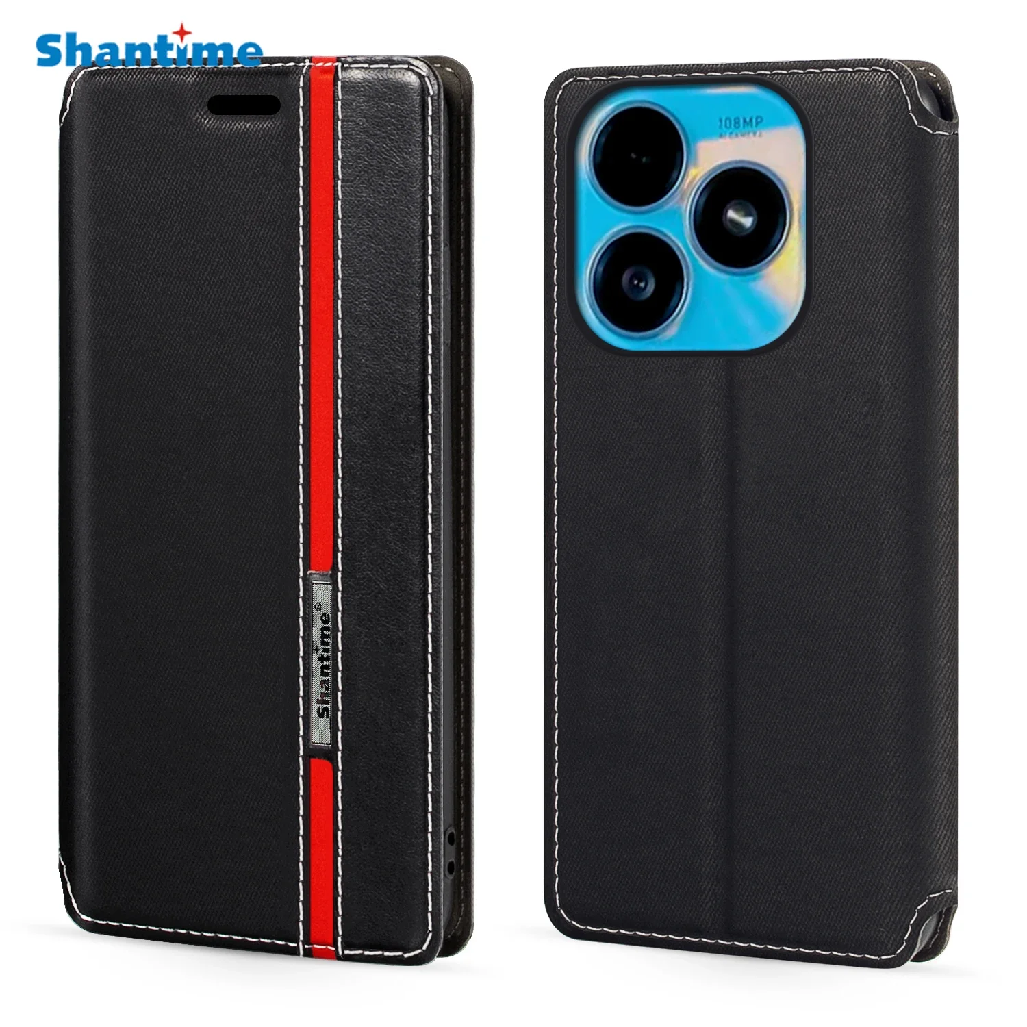 

Модный разноцветный кожаный флип-чехол с магнитной застежкой и отделением для карт для смартфонов Villaon V30 RS V6751L