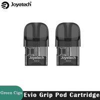 2pcs/Pack Original Joyetech Evio Grip Pod Cartridge 0.6ohm/0.8ohm 2.8ml for E Cigarette Evio Grip Pod Kit Vape