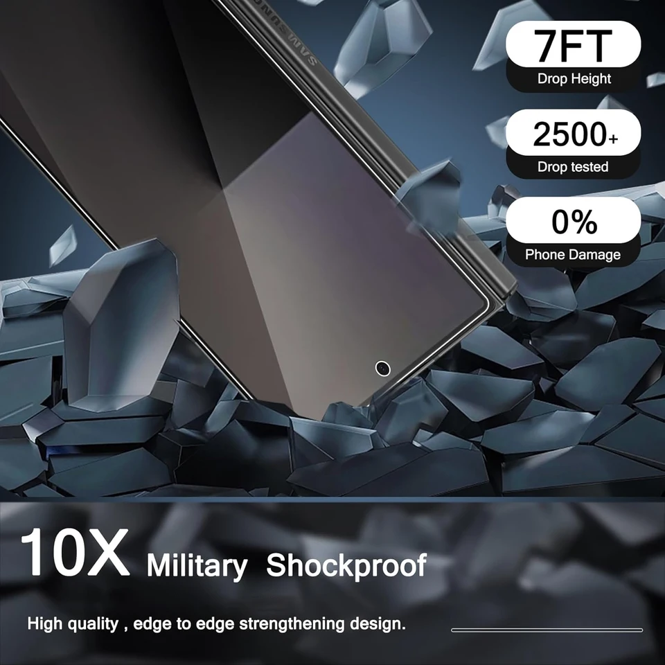 Fold7 Películas de hidrogel flexibles HD transparentes protectores para Samsung Galaxy Z Fold 7 6 5 Protectores de pantalla de cobertura completa para Z Fold7 3