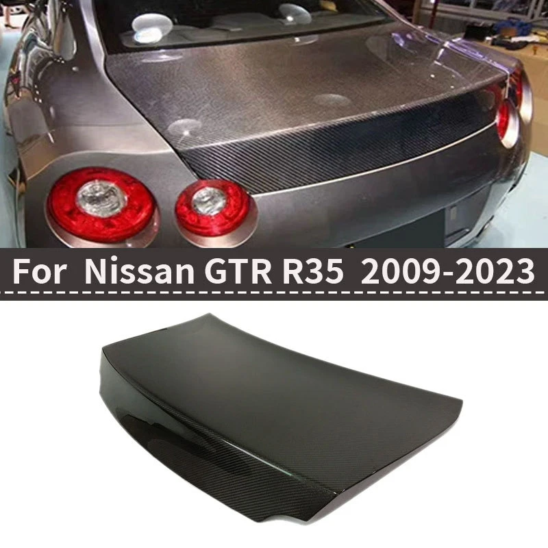 

Suitable for Nissan GTR35 Carbon Fiber R35 Modified Tailgate Surround Spoiler Trunk Lid Original Model