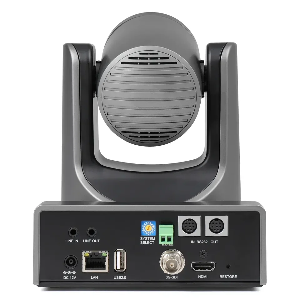 أفضل حزمة بث Runpu = 2 قطعة 60 إطارًا في الثانية NDI HX POE 4K 20X sdi hd mi lan usb poe AI تتبع تلقائي + قطعة وحدة تحكم IP OBS Church