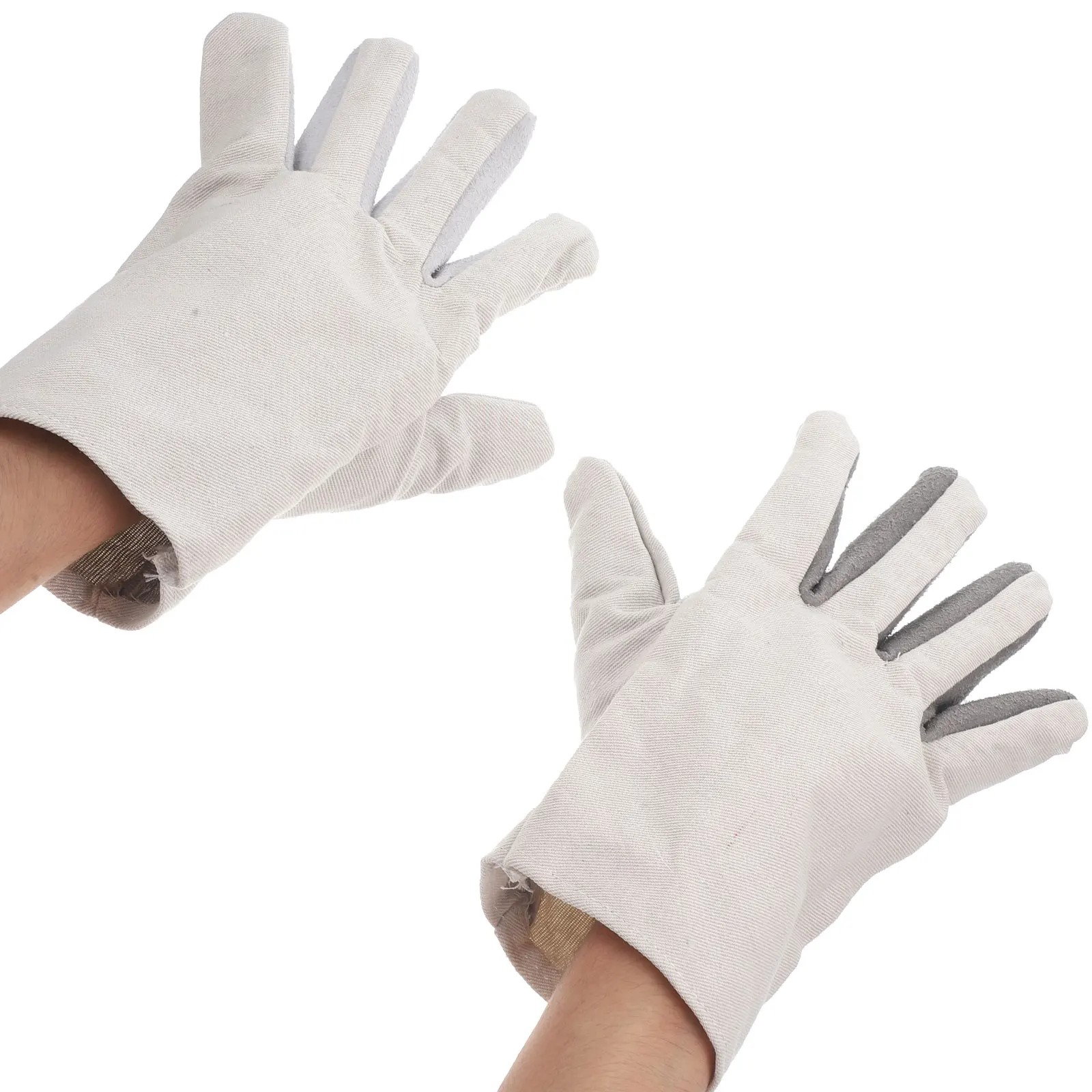 

Oil Resistant Wear Resistant Gloves Heat Proof Safety Welding Anti Slip Labor Protective Durable Breathable