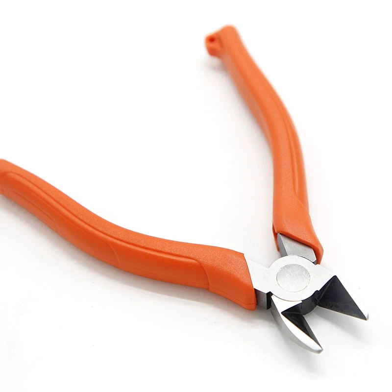 FUJIYA GKN-150 Diagonal Pliers 6 Inches Heavy Duty Electrician Diagonal Cutting Nippers for Soft Steel Copper Wire Model Plastic