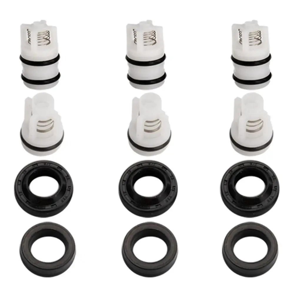 Universal Pressure Washer Repair Kit Leak Fix 220V Oil Seal Set Check Valve Kit for Cleaning Machine Water Pump Accessories