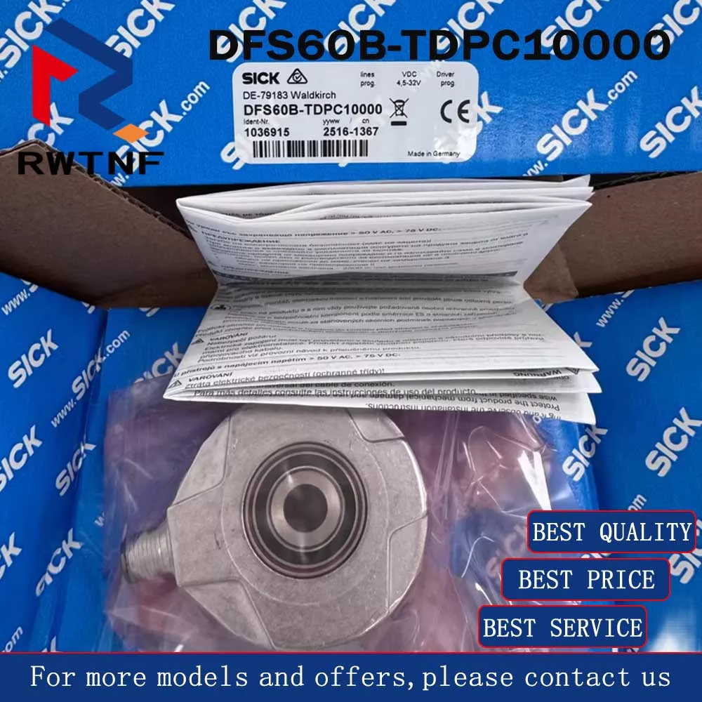 Brand New Genuine DFS60B-TDPC10000 SICK Encoder Part Number 1036915,100% original warehouse stock