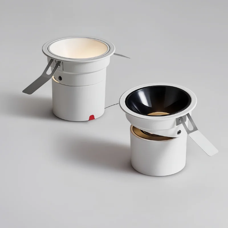 Embedded LED ceiling lamp, top cylinder lamp, small hill-shaped wall washer lamp, non-centralized lamp